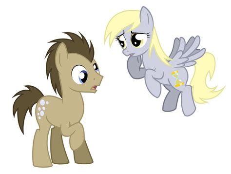 derpy hooves and doctor whooves|derpy hooves cutie mark.